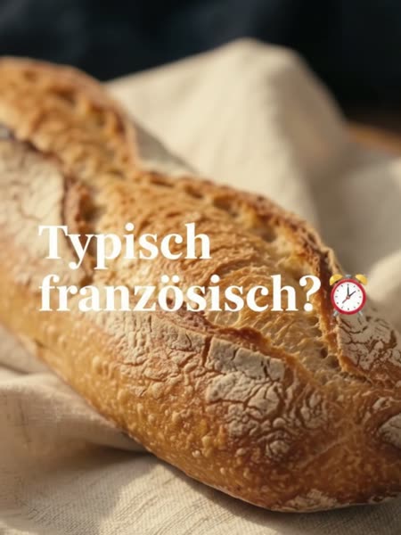 Teaser-Video: „Typisch französisch?“ – Baguette